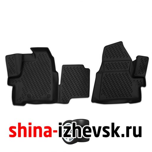 Коврик Autofamily коврики 3D в  салон для FORD Tourneo Custom (1+2 для SEATs), 2013-  , 2 шт. ) в Ижевске